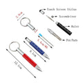 Mini 6 In 1 Tool Pen Practical Keychain