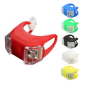 Bike Silicone Dual Flash Front & Rear Led Warning Lights
