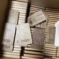 Portable Wood Business Card Holders