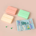 Magnetic Flip-Top Sealed 7-Compartment Pill Box