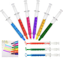 Multi Color Highlighter Syringe Pens