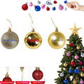 Colorful Electroplated Christmas Decorative Pendant Balls
