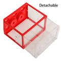 Stackable Desktop Mini Plastic Building Block Aquarium Tank