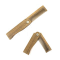 Folding Wooden Beard Comb