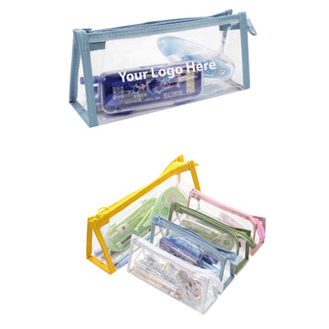 Clear Pen Bags With Zipper