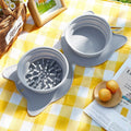 2-in-1 Pet Travel Double Bowl