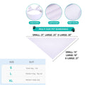 MOQ 50PCS Pet Bib Triangle Towel
