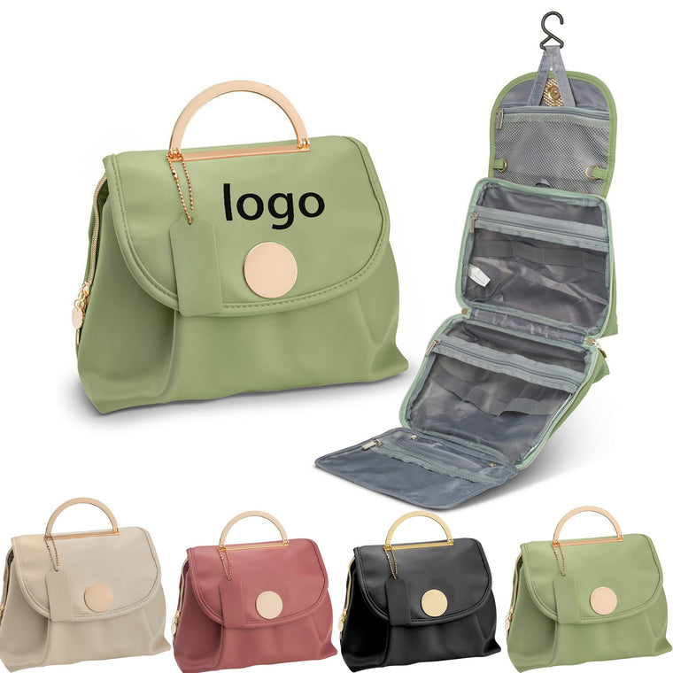 Travel Makeup Bag With 4 Large Compartments