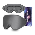 3D Sleep Mask Light Blocking Eye Cover With Adjustable Strap