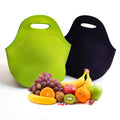 Zippered Neoprene Lunch Tote Bag