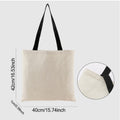 Natural Canvas Tote Bag