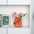 Plastic Nordic Style Imitation Porcelain Portable Vase