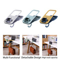 Edge-Mounted Water Cup Clip & Phone Stand & Hook