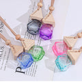 Car Hanging Air Freshener Diffuser Diamond  Empty Bottle