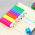 Highlighter Creative Puzzle Block Marker Pen