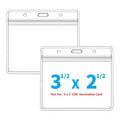 Horizontal ID Card Name Tag Badge Holder