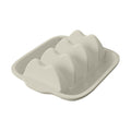 Rectangle Silicone Taco Holder Plate With Dividers