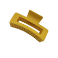 Matte Square Hair Claw Clip