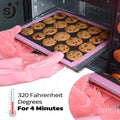 Silicone Dishwashing Gloves With Scrubbers
