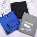 Microfiber Waffle Weave Golf Towel
