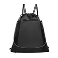 Drawstring Backpack With Basketball Net Pocket