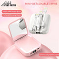 5000mAh Portable Mini Power Pack With Cosmetic Mirror