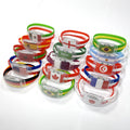 Silicone LED Flag Bracelet