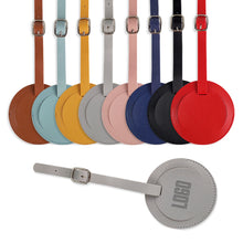 Round Luggage Tag