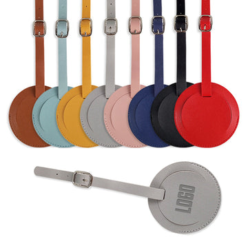 Round Luggage Tag