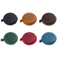 1.5M/60In Round Retractable Crazy Horse Leather Tape Measure