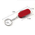 4-In-1 Multi-Function Stainless Steel Folding Keychain Knife
