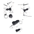 6 In 1 Multi-Purpose Tool Knife Keychain
