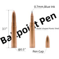 Bullet-Shaped Pens for Military Fans