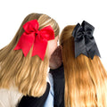 Large Cheer Hair Bows Ponytail Holder