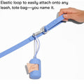 Dog Poop Bag Dispenser Leash Clip Leakproof Twist Top Roll
