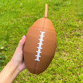 23 Oz Retractable Rugby Water Bottle