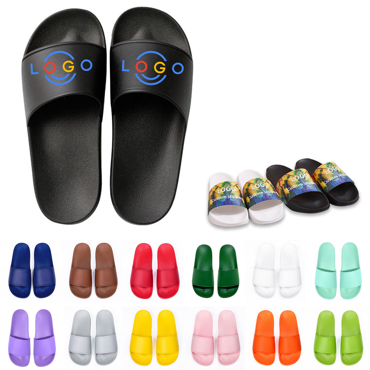 Full Color Cool Unisex Summer Pvc Slipper Slide Sandals