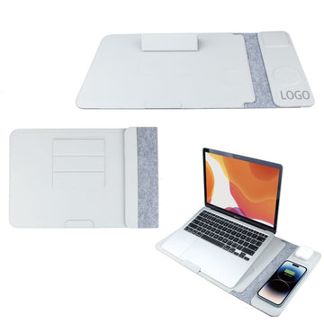 Wireless Charging Laptop Sleeve With Magnetic Closure