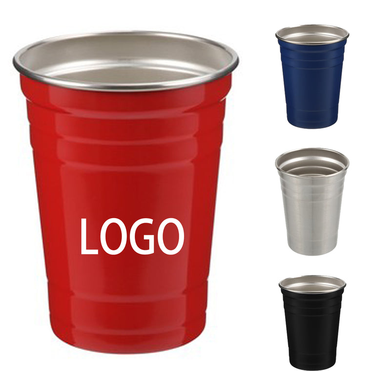 Reusable Stainless Steel Stadium Cup Party Pint Cups