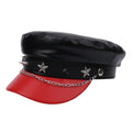 Chained Military Flat Top Cap