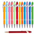 2-in-1 Stylus Retractable Ballpoint Pen with Stylus Tip