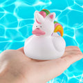 Custom Rainbow Unicorn Rubber Duck