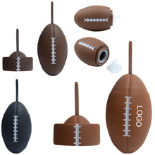 Foldable Silicone Football Water Bottles