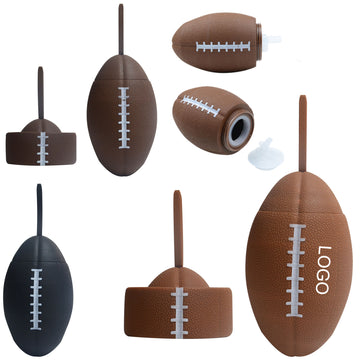 Foldable Silicone Football Water Bottles