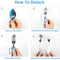 4-in-1 Portable Stainless Steel Cutlery