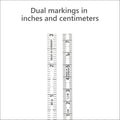 60 Inches Dual Size Measuring Tape Measure With Keychain