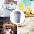 Insulated Stainless Steel Automatic Stirring Coffee Mug