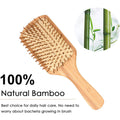 Natural Wooden Bamboo Hair Brush