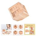 Wooden Building Blocks and Lu Ban Lock