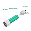 Mini Flashlights Keychain 5 Bulbs LED